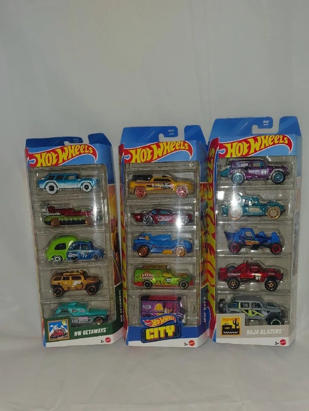 Total Of 5 Pack Hotwheels Total Of 15 Hotwheels Budle Of 3